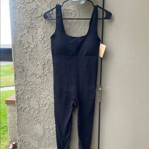 Black Sleeveless Jumpsuit